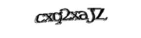 Security check image, please type the characters shown
