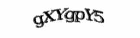 Security check image, please type the characters shown